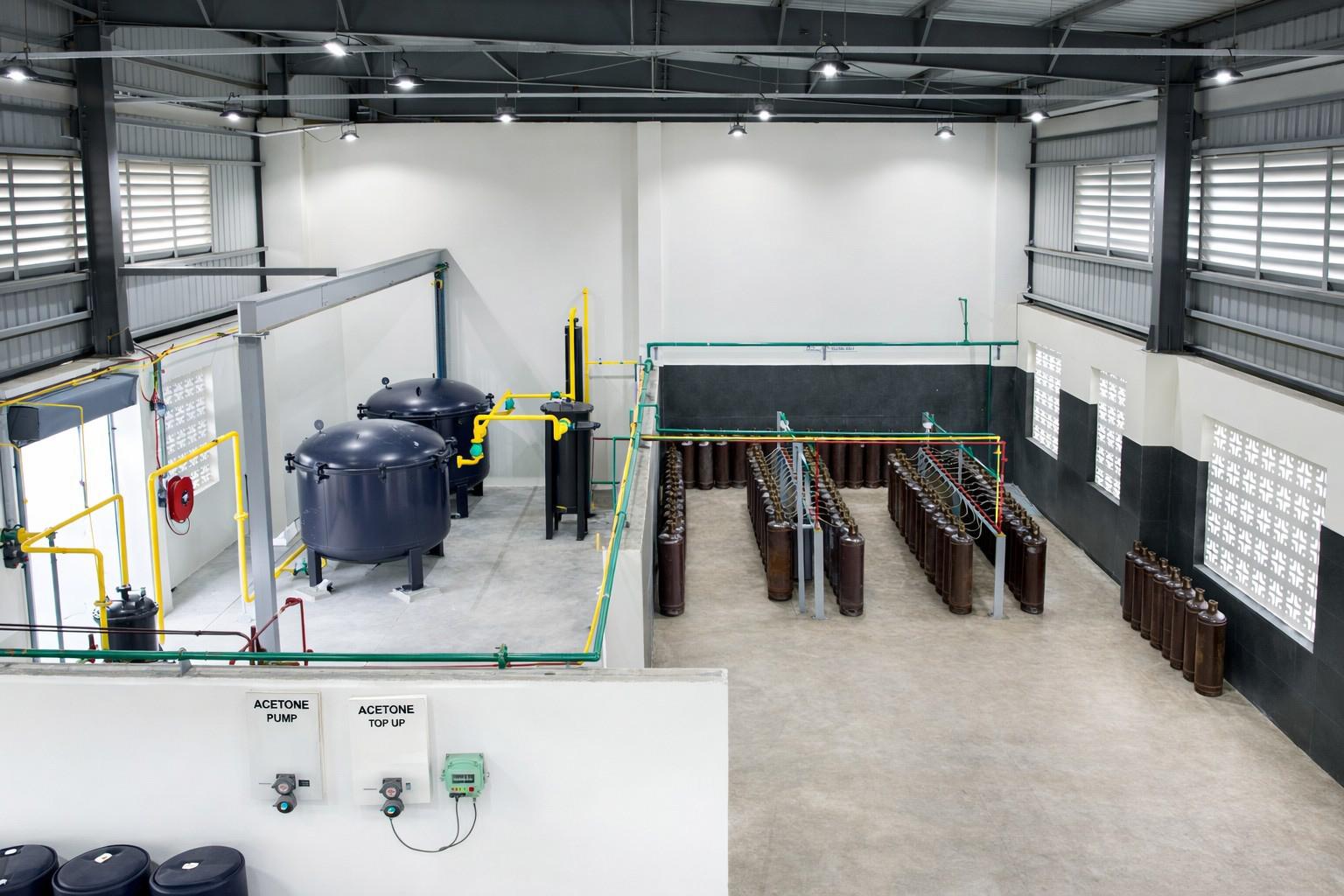 Installation of a Sanghi ORG Acetylene Gas Plant